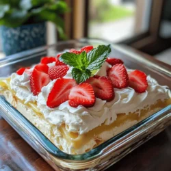 If you're searching for a dessert that perfectly balances freshness, sweetness, and visual appeal, look no further than Strawberry Lasagna Delight. This innovative dessert takes the classic concept of lasagna and transforms it into a delightful treat that can be enjoyed on any occasion. With layers of luscious strawberries, creamy filling, and a crisp crust, this dessert is not only a feast for the taste buds but also a stunning centerpiece for your table.
