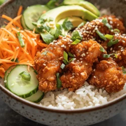 The Bang Bang Chicken Bowl is a vibrant and satisfying dish that has captured the hearts of food enthusiasts around the globe. Known for its harmonious blend of textures and flavors, this bowl combines crispy chicken, savory sauces, and fresh vegetables, making it a versatile meal for any occasion. Whether you're a fan of spicy dishes or simply looking for a filling dinner option, this recipe promises to deliver a delightful culinary experience.