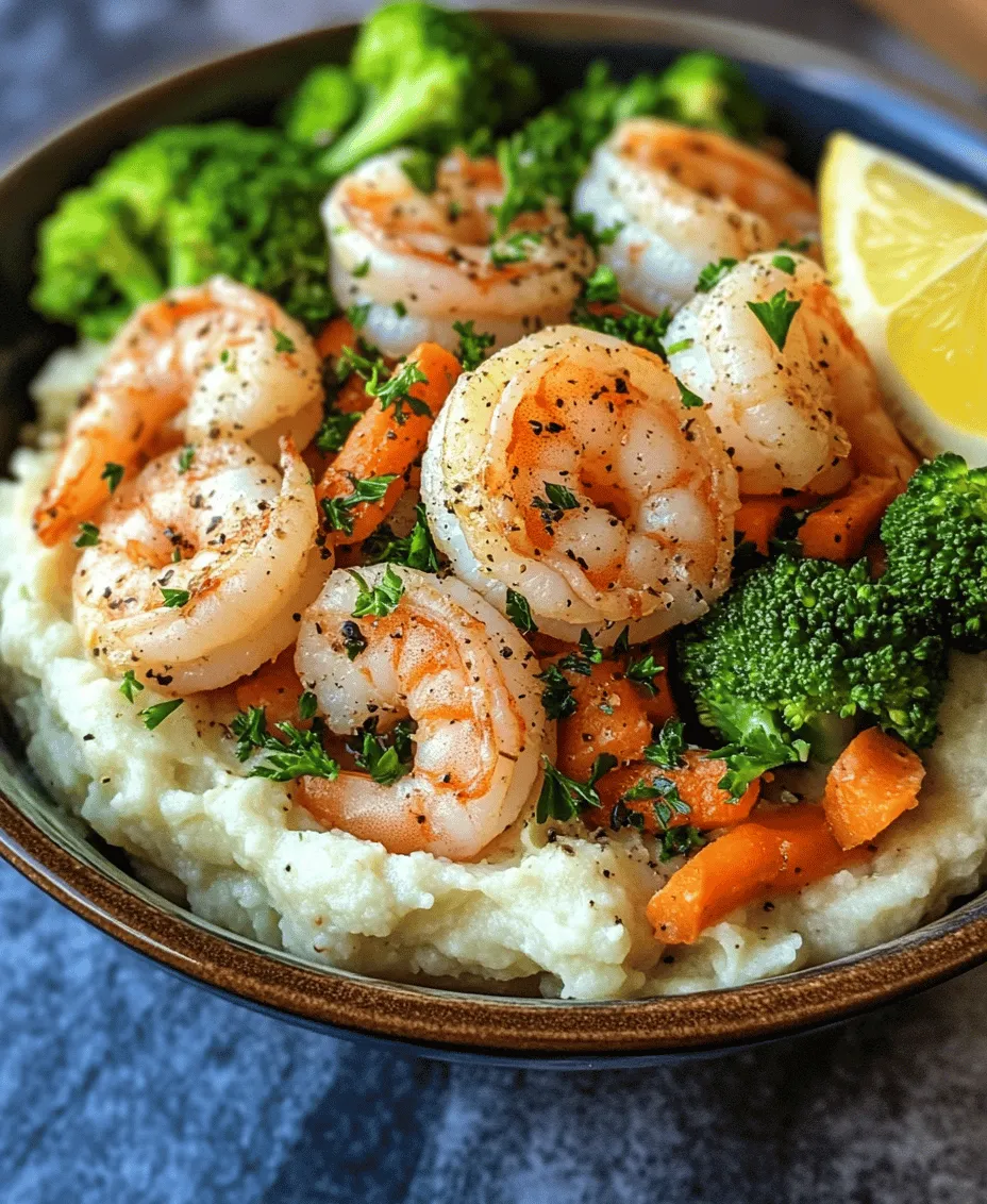 If you're on the lookout for a delicious and wholesome meal that brings together flavor, nutrition, and ease of preparation, look no further than the Garlic Butter Shrimp & Veggie Mash Bowl. This dish is a culinary celebration, combining the succulent taste of shrimp with the vibrant crunch of fresh vegetables, all brought together by a rich garlic butter sauce. The appeal of this dish lies not only in its delightful blend of flavors but also in its comforting textures and health benefits.