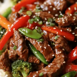 In the realm of quick and delicious meals, few dishes can rival the Sizzling Beef Stir Fry with Rice. This dish is a culinary gem that not only tantalizes the taste buds but also caters to the busy lifestyles of modern-day families. Within just 30 minutes, you can bring the vibrant flavors of a restaurant-quality stir fry to your dining table, making it an ideal choice for hectic weeknights when time is of the essence.
