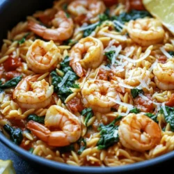 If you’re searching for a dish that perfectly balances exquisite flavor and simple preparation, look no further than One Pot Marry Me Shrimp and Orzo Pasta. This delightful meal combines succulent shrimp with tender orzo pasta, creating a harmonious blend that’s sure to impress anyone at the dinner table. The best part? It all comes together in just one pot, making it a hassle-free option for busy weeknights or spontaneous gatherings.