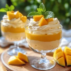 Discover the delightful world of desserts with our Easy Mango Mousse recipe. This light and airy treat captures the tropical essence of ripe mangoes, making it a perfect choice for any occasion. With a creamy texture and a refreshing flavor, this mousse is not just a dessert; it’s a celebration of summer in every bite. Whether you’re hosting a dinner party, celebrating a special occasion, or simply indulging yourself, this recipe is sure to impress.