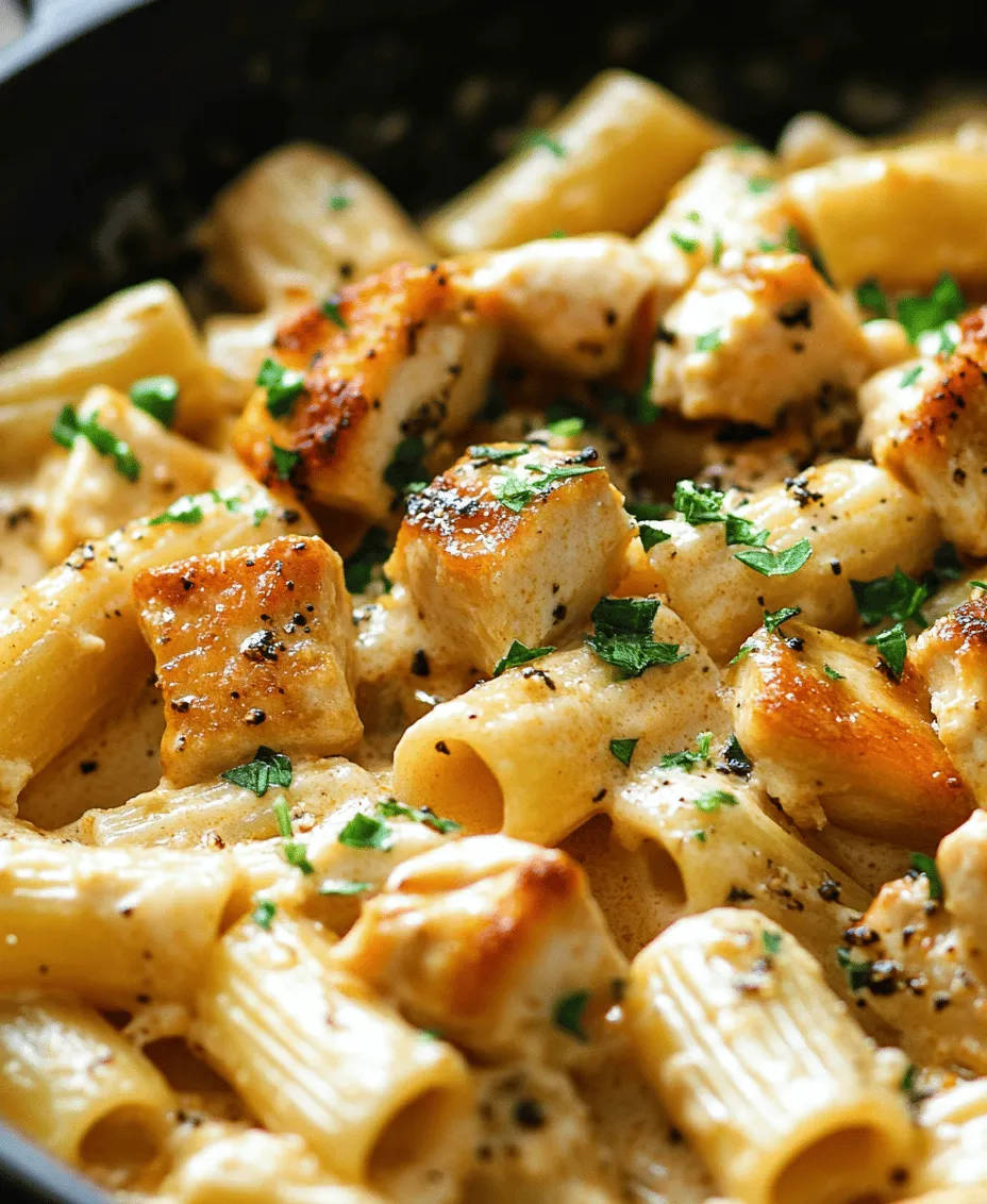If you’re in search of a comforting, creamy meal that is both satisfying and simple to prepare, look no further than Garlic Butter Chicken Rigatoni in Creamy Parmesan Sauce. This dish beautifully combines the rich flavors of garlic and butter with tender chicken and al dente rigatoni, all enveloped in a luscious, creamy Parmesan sauce. It’s a dish that not only warms the soul but also impresses at the dinner table, making it perfect for both cozy weeknight dinners and special occasions.
