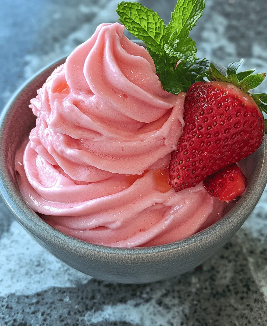 When the sun is shining and temperatures rise, there's nothing quite like a refreshing treat to cool you down. Enter the Tropical Strawberry Dole Whip Treat, a delightful fusion of tropical flavors that’s perfect for satisfying your sweet tooth while keeping things light and refreshing. This dessert is not only a feast for the eyes, with its vibrant pink hue, but it also brings a burst of flavor that transports you straight to a sunny paradise. Whether you’re lounging by the pool, hosting a summer barbecue, or simply looking for a quick and delicious way to beat the heat, this Dole Whip-inspired treat is sure to impress.
