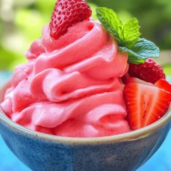 When the sun is shining and temperatures rise, there's nothing quite like a refreshing treat to cool you down. Enter the Tropical Strawberry Dole Whip Treat, a delightful fusion of tropical flavors that’s perfect for satisfying your sweet tooth while keeping things light and refreshing. This dessert is not only a feast for the eyes, with its vibrant pink hue, but it also brings a burst of flavor that transports you straight to a sunny paradise. Whether you’re lounging by the pool, hosting a summer barbecue, or simply looking for a quick and delicious way to beat the heat, this Dole Whip-inspired treat is sure to impress.