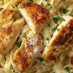 Indulging in a plate of creamy Parmesan pasta with sautéed garlic butter chicken is akin to wrapping yourself in a warm, comforting embrace. This dish delights the palate with its rich, velvety texture and savory flavors, making it a favorite among pasta lovers and home cooks alike. The marriage of creamy Parmesan sauce and tender, garlic-infused chicken creates an irresistible combination that elevates any meal occasion—be it a cozy family dinner, a romantic date night, or even meal prepping for the week ahead.