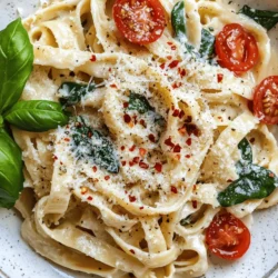 Creamy Dreamy Garlic Parmesan Pasta is not just another pasta dish; it’s a rich and indulgent meal that tantalizes the taste buds and warms the heart. Known for its luscious creamy texture and the robust flavor of garlic, this dish is a delightful fusion of comfort food that elevates any dining experience. Whether you’re preparing a cozy family dinner, impressing a date, or hosting a casual gathering with friends, this pasta recipe fits perfectly for any occasion.