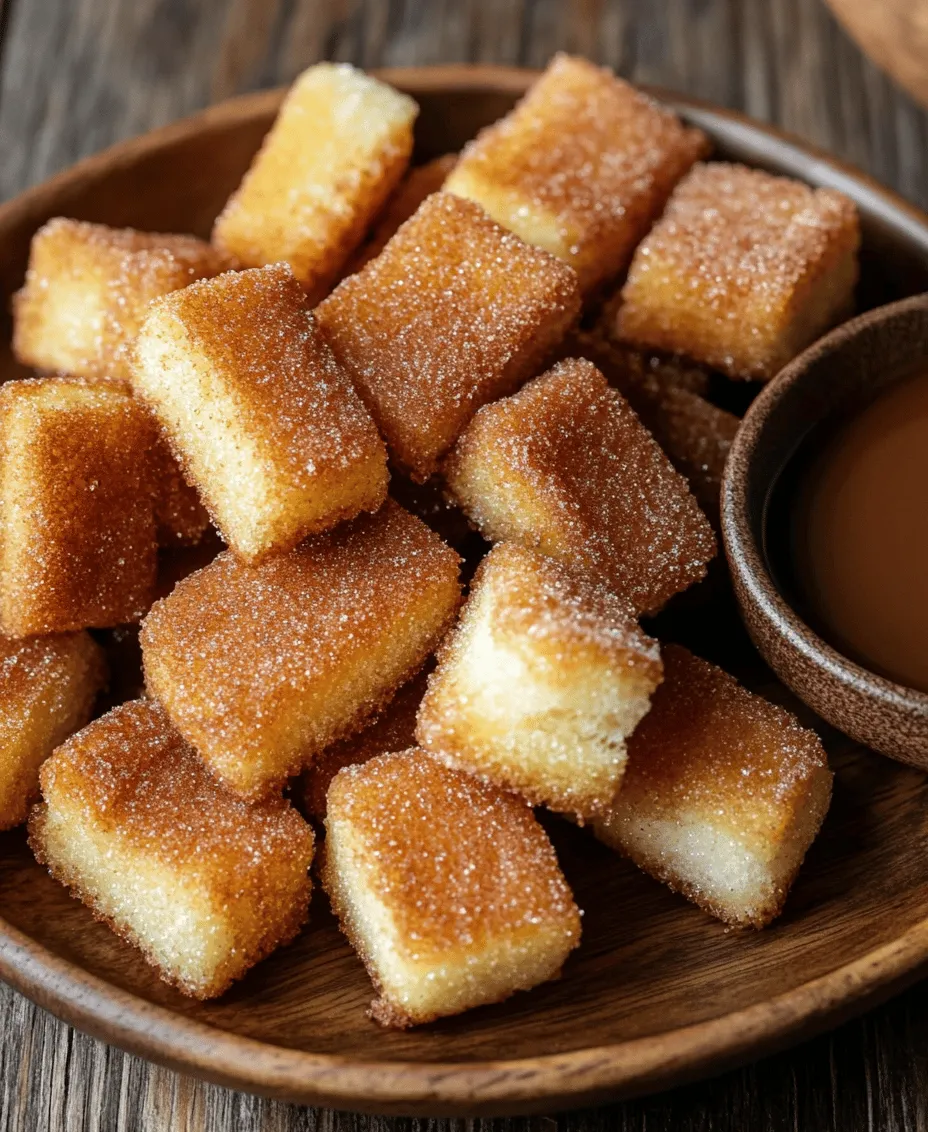 In recent years, the dessert world has witnessed a delightful trend: the rise of hybrid desserts. These innovative creations combine beloved sweets into one tantalizing treat, and among them, Angel Cake Churro Bites stand out as a particularly enticing option. This recipe merges the light and airy texture of angel food cake with the crispy, sugary exterior of churros, resulting in an irresistible bite-sized dessert that is perfect for any occasion.