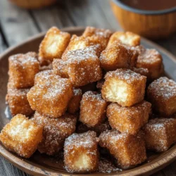 In recent years, the dessert world has witnessed a delightful trend: the rise of hybrid desserts. These innovative creations combine beloved sweets into one tantalizing treat, and among them, Angel Cake Churro Bites stand out as a particularly enticing option. This recipe merges the light and airy texture of angel food cake with the crispy, sugary exterior of churros, resulting in an irresistible bite-sized dessert that is perfect for any occasion.