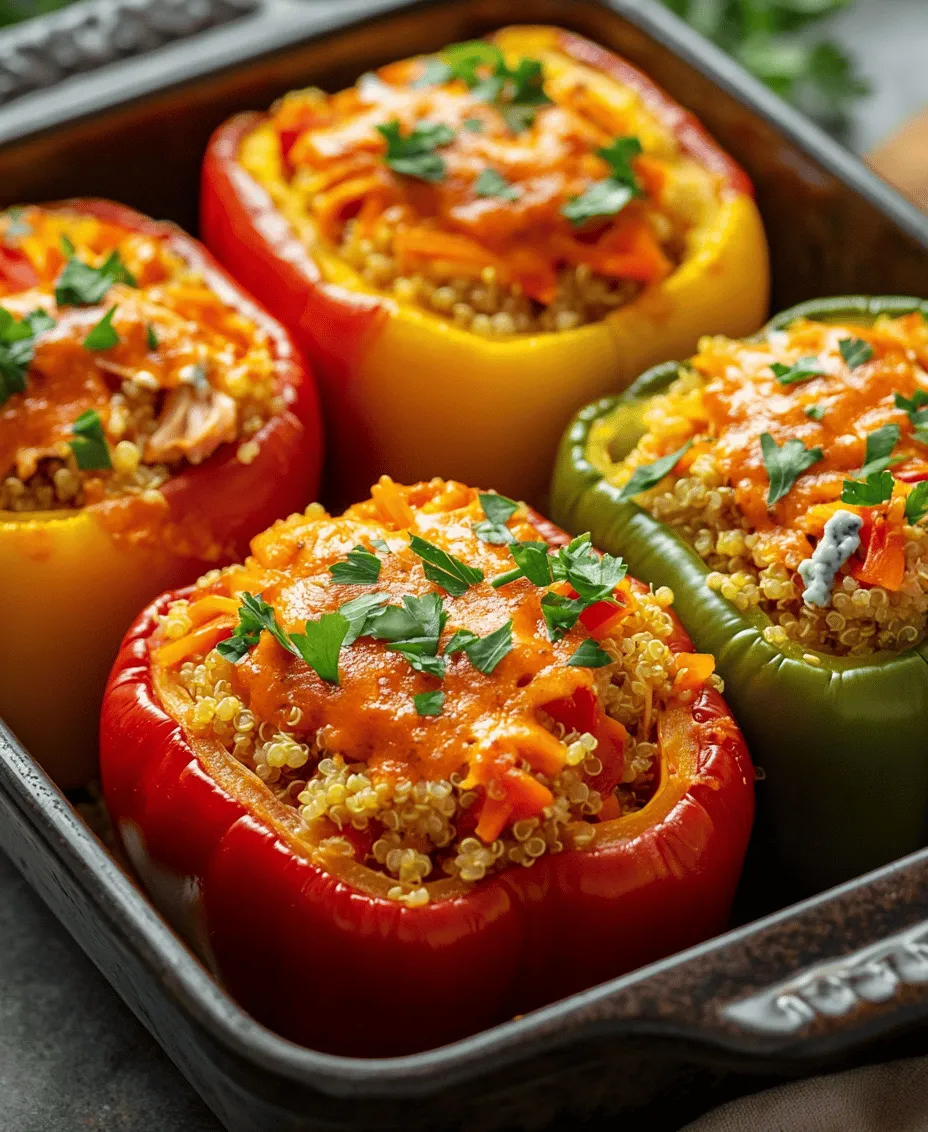 In recent years, stuffed peppers have soared in popularity, becoming a staple in modern cuisine. Their versatility allows for a wide array of fillings, making them an ideal dish for any occasion—be it a casual family dinner or a festive gathering with friends. Among the numerous creative variations, Buffalo Chicken Stuffed Peppers stand out as a particularly flavorful twist on this classic dish. Combining the fiery zing of Buffalo sauce with tender chicken and wholesome vegetables, this recipe promises to tantalize your taste buds while keeping your meals nutritious.