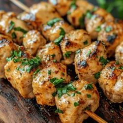 To create the perfect Garlic Parmesan Chicken Skewers, it's crucial to understand the role each ingredient plays in building flavor and enhancing the dish's overall profile. Let's take a closer look at the key components that make these skewers irresistible.