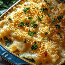 There’s something undeniably comforting about a dish that combines rich, creamy flavors with tender pasta, and that’s exactly what the Creamy Garlic Parmesan Pasta Bake offers. This dish is the epitome of indulgence, enveloping al dente pasta in a luscious garlic Parmesan sauce that tantalizes the taste buds with every bite. Whether you’re cooking for a family dinner, a cozy gathering with friends, or just treating yourself after a long day, this pasta bake is sure to impress.