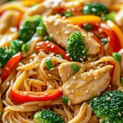 Stir fry dishes have long captivated home cooks and food enthusiasts alike, offering a vibrant and flavorful way to prepare meals in a flash. Known for their versatility and ease, stir fry recipes can be tailored to suit any palate or dietary preference. Among these delightful options, Chicken Noodle Stir Fry stands out as a quintessential choice, effortlessly combining succulent chicken, colorful vegetables, and hearty noodles into one delicious bowl.