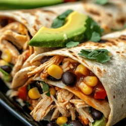 To create the perfect Spicy Southwest Chicken Wrap, it’s essential to understand the role each ingredient plays in both flavor and nutrition. Let’s take a closer look at the components that make these wraps not only delicious but also beneficial for your health.