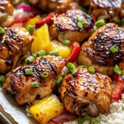 Discover the vibrant flavors of the tropics with our Hawaiian Chicken Sheet Pan Meal. This delicious and wholesome recipe not only combines juicy chicken thighs with sweet pineapple and colorful vegetables, but it also offers a convenient one-pan cooking method that makes cleanup a breeze. Perfect for busy weeknights or a cozy weekend dinner, this dish is sure to please the whole family. Join us as we explore the ingredients, steps, and unique elements that make this meal a standout at your dining table.
