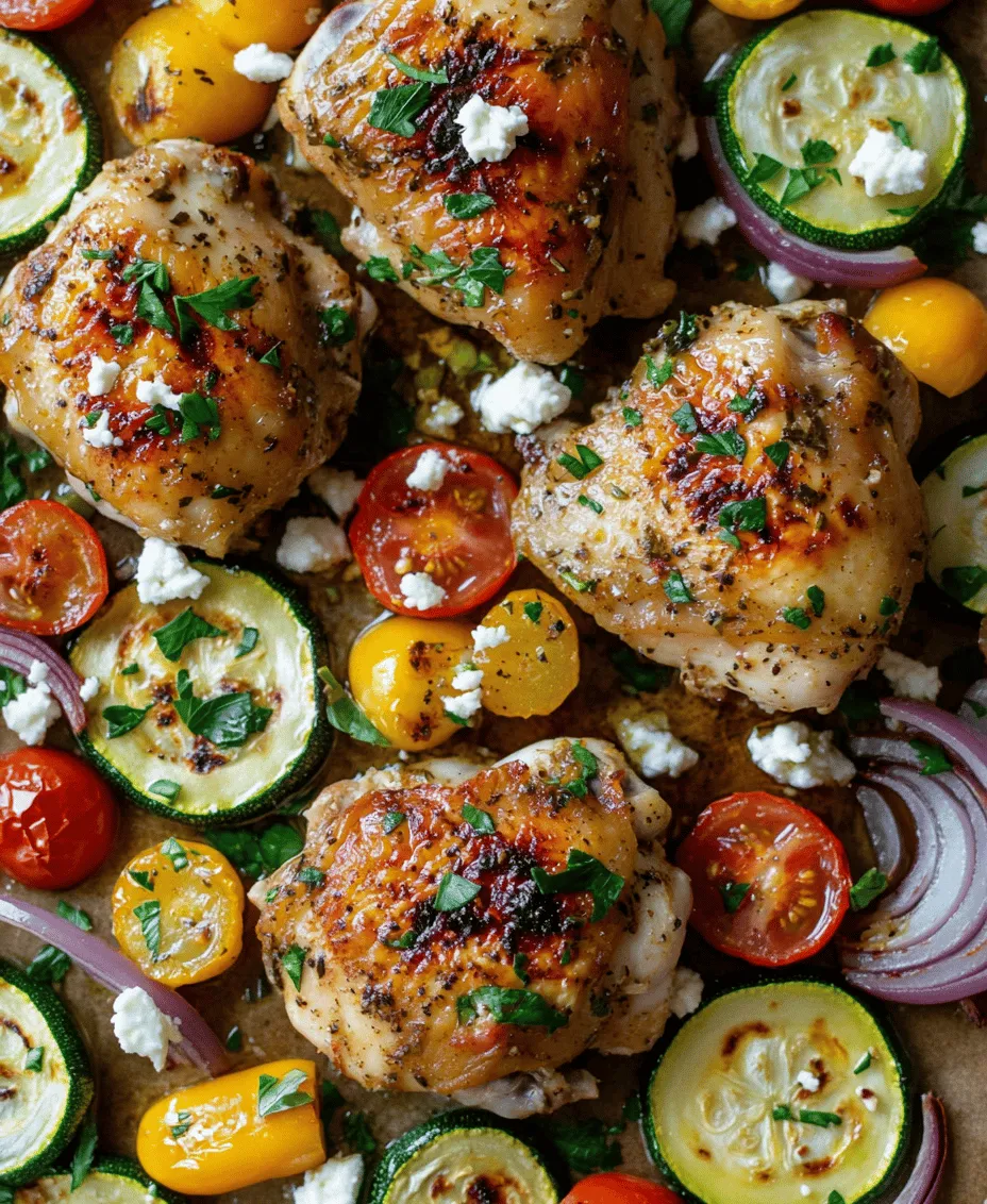 In today’s fast-paced world, meal preparation needs to be both quick and satisfying, which is where sheet pan meals come into play. These one-pan wonders are not just about convenience; they’re a celebration of flavors and nutrition that can transform your dinner table with minimal effort. One standout option is the Sheet Pan Mediterranean Chicken & Zucchini, a dish that combines the ease of a sheet pan meal with the vibrant flavors of Mediterranean cuisine.
