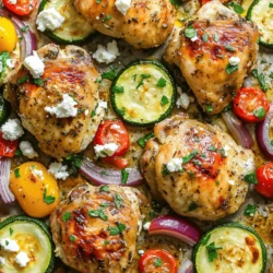 In today’s fast-paced world, meal preparation needs to be both quick and satisfying, which is where sheet pan meals come into play. These one-pan wonders are not just about convenience; they’re a celebration of flavors and nutrition that can transform your dinner table with minimal effort. One standout option is the Sheet Pan Mediterranean Chicken & Zucchini, a dish that combines the ease of a sheet pan meal with the vibrant flavors of Mediterranean cuisine.