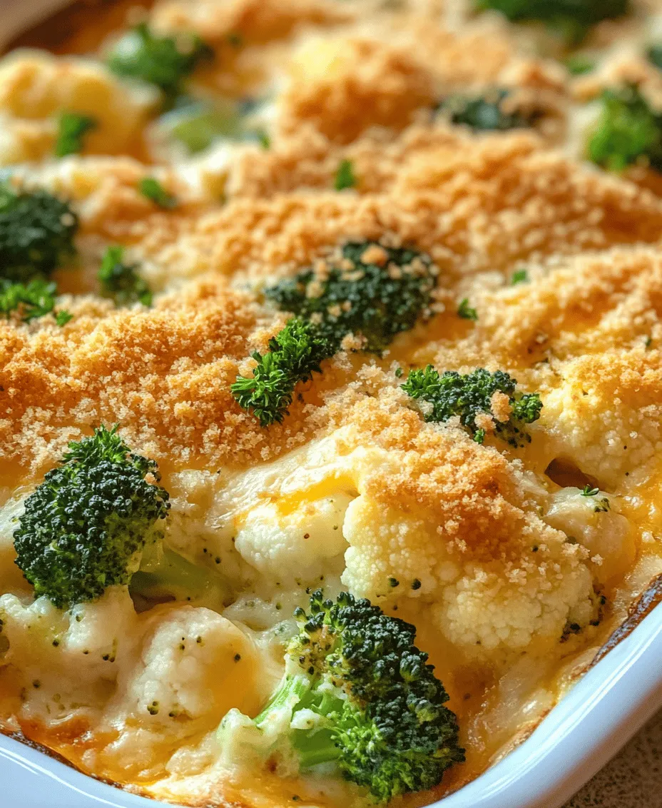 When it comes to comfort food, few dishes can compete with a hearty casserole that combines flavors and textures in a delightful way. Enter the Cheesy Broccoli, Sausage, and Cauliflower Casserole—a dish that marries the savory richness of Italian sausage with the nutritional benefits of fresh broccoli and cauliflower. This casserole is not only a feast for the taste buds but also a simple recipe that fits seamlessly into both busy weeknight dinners and festive weekend gatherings.