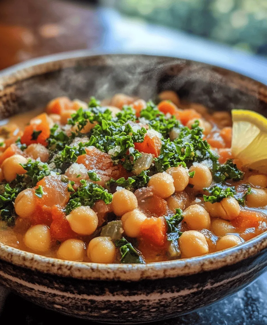 At the heart of Tuscan Chickpea Soup is the chickpea, a staple ingredient that has been enjoyed for centuries. Chickpeas are not only a rich source of protein and fiber but also packed with vitamins and minerals such as iron, magnesium, and folate. Their nutty flavor and creamy texture make them an ideal base for soups, stews, and salads. In addition, chickpeas are incredibly versatile; they can be used whole, mashed, or even blended into a smooth hummus, making them a favorite in various cuisines around the world.