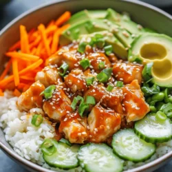 The Bang Bang Chicken Poke Bowl is a delightful fusion dish that artfully combines the comforting elements of traditional poke with the zesty flair of Bang Bang sauce. Ideal for those who seek a quick yet satisfying meal, this recipe is packed with flavor and nutrition. With its vibrant colors and fresh ingredients, the poke bowl not only looks impressive but is also incredibly easy to prepare, making it the perfect choice for weeknight dinners or meal prep. In this article, we will delve into the origins of poke bowls, the key ingredients that make up this mouthwatering dish, and the step-by-step process to create your own Bang Bang Chicken Poke Bowl.