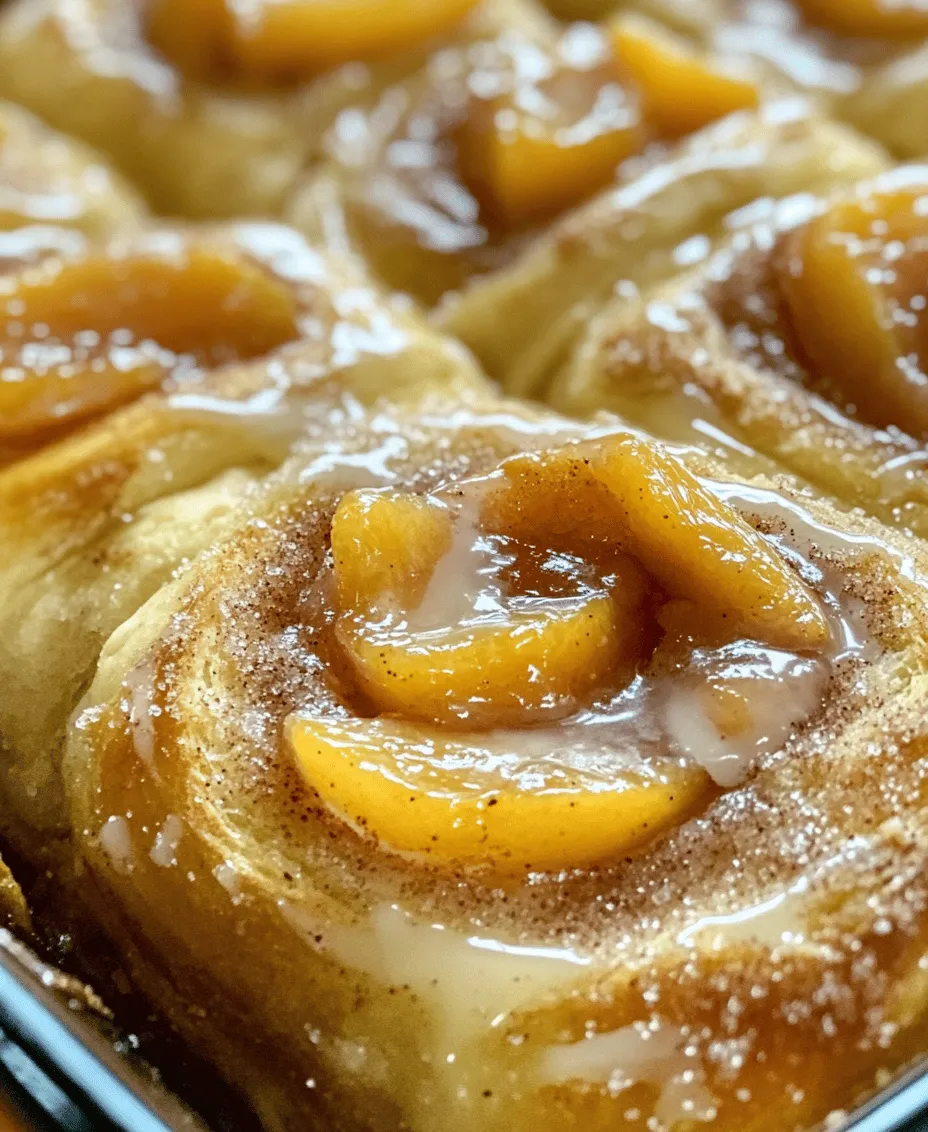 Imagine waking up to the irresistible aroma of freshly baked cinnamon rolls, with the sweet, juicy scent of peaches wafting through your kitchen. Peach Cobbler Cinnamon Rolls are a delightful fusion of these two beloved desserts, offering a unique and comforting treat that brings together the warm spices of cinnamon rolls and the vibrant, refreshing flavors of peach cobbler. This recipe is perfect for those who crave the familiar comfort of cinnamon rolls but want to elevate their experience with the addition of luscious peaches.