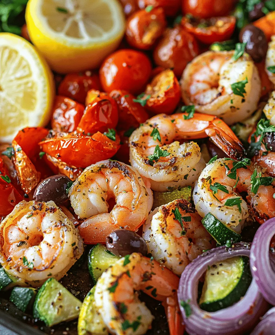 If you’re looking for a dish that is as delightful as it is effortless, the Sheet Pan Mediterranean Shrimp is a perfect choice. This vibrant and flavorful recipe is ideal for busy weeknights or casual gatherings with friends and family. Utilizing the simplicity of a sheet pan meal, this dish requires minimal cleanup while delivering maximum taste. In just a short amount of time, you can enjoy a well-rounded meal that features succulent shrimp and a medley of colorful vegetables, all roasted to perfection.