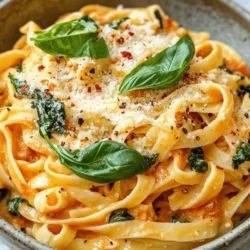 Welcome to the world of comforting and delightful flavors with our Creamy Tomato Garlic Pasta recipe. This dish is a perfect union of creamy richness and vibrant tomato acidity, interspersed with the aromatic allure of garlic. It’s no surprise that Creamy Tomato Garlic Pasta has become a beloved staple for many home cooks; its simplicity and versatility make it a go-to choice for weeknight dinners and special occasions alike.