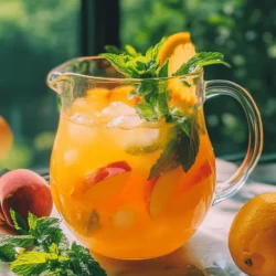 As the sun blazes overhead and the days grow longer, nothing quenches your thirst quite like a refreshing beverage. Summer is the season of vibrant, fruity drinks that not only cool you down but also tantalize your taste buds. Among the myriad of summer beverages, peach lemonade stands out as a delightful choice, combining the natural sweetness of ripe peaches with the tartness of freshly squeezed lemons. This invigorating drink offers a perfect balance of flavors, making it a go-to refreshment for picnics, barbecues, or simply enjoying a leisurely afternoon on your porch.