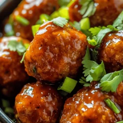 Sweet chili meatballs are a culinary delight that perfectly balances sweet and savory flavors, making them a favorite among many. These bite-sized morsels are not only delicious but also incredibly versatile, serving as an excellent appetizer for parties or gatherings, or as a satisfying main dish for family dinners. The beauty of sweet chili meatballs lies in their adaptability; they can be enjoyed on their own, served with rice or noodles, or even tossed into a salad for a flavorful twist.