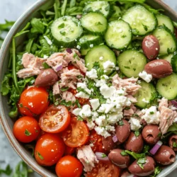 Mediterranean cuisine is celebrated for its vibrant flavors, fresh ingredients, and health benefits. This culinary tradition, rooted in the sunny coasts of Southern Europe and the Middle East, embraces a variety of flavors that tantalize the senses while nourishing the body. At the heart of this culinary landscape lies the Ultimate Mediterranean Tuna Salad Delight, a dish that beautifully captures the essence of Mediterranean eating.