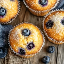 In the realm of baked goods, few treats evoke the same warmth and comfort as blueberry muffins. These delightful morsels, with their golden tops and bursting blueberry flavor, offer a perfect balance of sweetness and tartness. Whether enjoyed as a breakfast staple, an afternoon snack, or a delightful dessert, bakery-style blueberry muffins hold a special place in the hearts of many. The moment you take a bite, you’re transported to a cozy café or a bustling bakery, where the aroma of freshly baked goods fills the air.