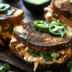 To create a Chipotle Chicken Avocado Melt, it is essential to start with high-quality ingredients. The foundation of this recipe lies in three primary components: shredded chicken, avocado, and cheese.