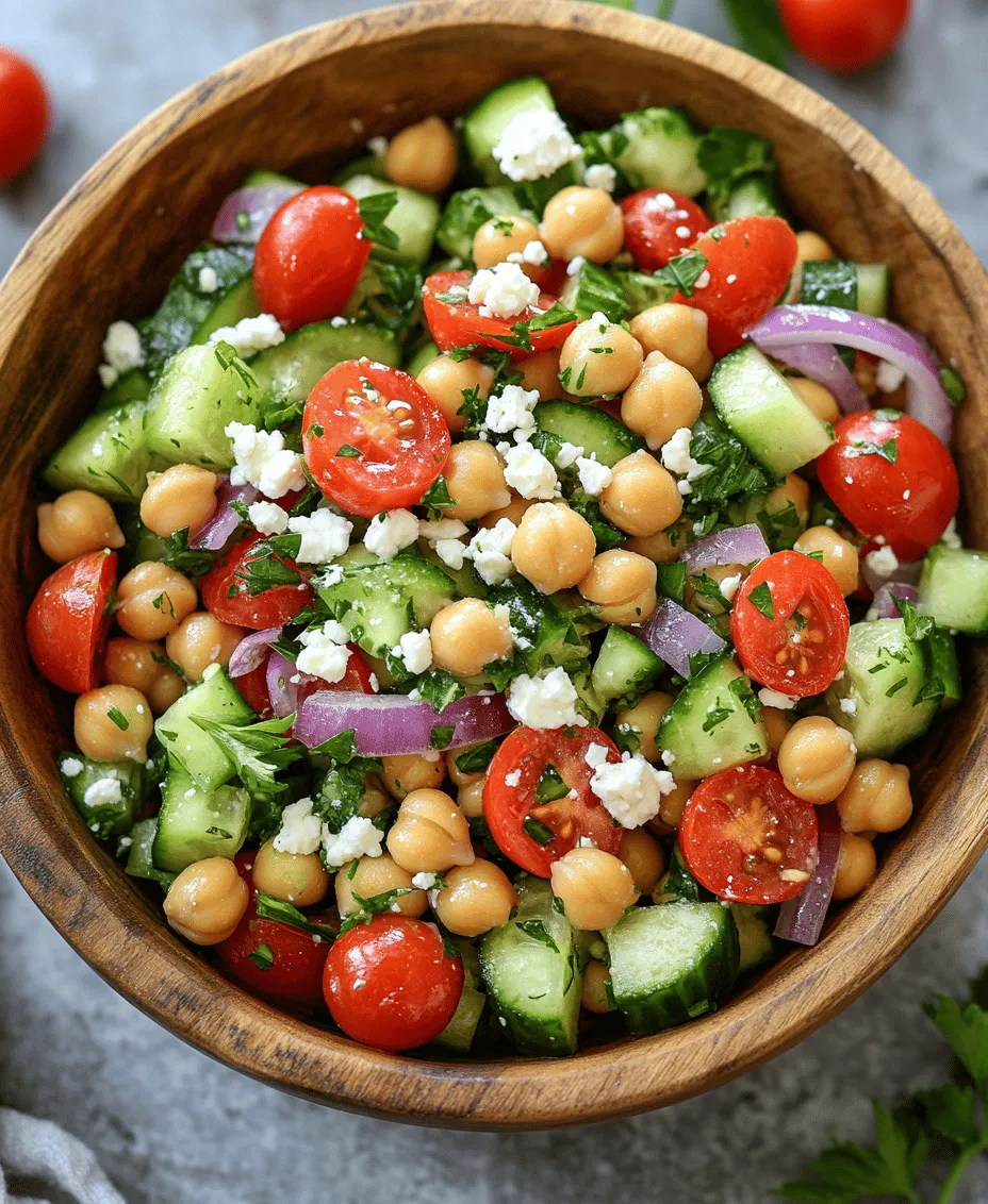 Salads have long held a place of prominence in culinary traditions around the world, celebrated not only for their vibrant colors and textures but also for their versatility. With countless variations, they can suit any palate, season, or occasion. In recent years, health-conscious trends have propelled salads into the spotlight, making them a staple in many households. Among these, the Refreshing Chickpea Cucumber Salad stands out as a nutritious and vibrant dish that is both satisfying and easy to prepare.