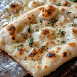 Greek yogurt has gained popularity in recent years, not only for its creamy texture but also for its nutritional benefits. Rich in protein, it serves as an excellent ingredient that adds moisture and richness to the dough. Unlike regular yogurt, Greek yogurt is strained to remove excess whey, resulting in a thicker consistency that contributes to the flatbread's soft texture.