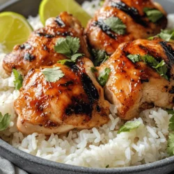If you're looking to elevate your dinner table with a dish that evokes the breezy, sun-kissed vibes of a tropical getaway, look no further than Coconut Lime Chicken and Rice. This recipe beautifully marries the rich, creamy texture of coconut milk with the bright, zesty kick of fresh lime, creating a flavorful experience that is both satisfying and refreshing. Coconut and lime flavors are not just popular; they have become staples in many cuisines around the world, celebrated for their ability to enhance both savory and sweet dishes alike.