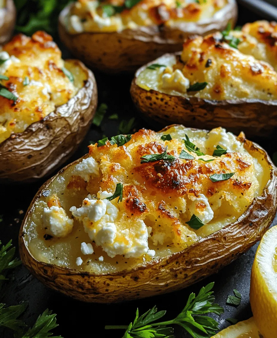 In the world of comfort food, few dishes can rival the simple pleasure of baked potatoes. These starchy delights have long been a staple in many households, celebrated for their versatility and ability to absorb flavors. When you elevate this classic staple with the creamy goodness of feta cheese, aromatic herbs, and a hint of garlic, you create an unforgettable culinary experience. Baked Feta Potatoes are not only delicious but also easy to prepare, making them perfect for weeknight dinners or special occasions.
