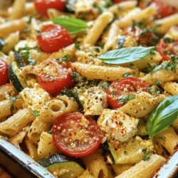 In recent years, baked feta pasta has taken the culinary world by storm, captivating food lovers with its simplicity and deliciousness. What started as a viral sensation on social media quickly transformed into a beloved dish in kitchens around the globe. However, as health-conscious eating continues to gain traction, many chefs and home cooks are looking for ways to adapt this iconic recipe to better fit their dietary needs. Enter the Healthy Baked Feta Pasta with Vegetables—an innovative take on the original that infuses an array of colorful vegetables, making it a flavorful and nutritious option.