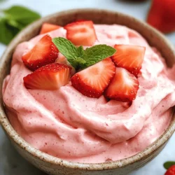 In the world of frozen treats, few desserts can rival the refreshing and tropical delight of a Dole Whip. Traditionally associated with pineapple, this creamy dessert has inspired countless variations, including this Easy Strawberry Dole Whip. Perfect for hot summer days or whenever you crave something sweet yet healthy, this recipe combines the natural sweetness of strawberries with the rich creaminess of coconut milk. As we dive into the details of this delightful dessert, you'll discover how simple it is to recreate at home while enjoying a taste of paradise.