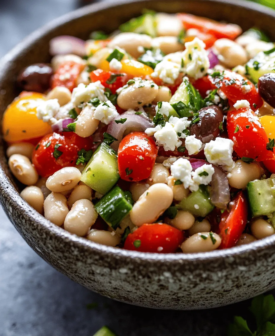 Mediterranean cuisine is celebrated worldwide not just for its vibrant flavors but also for its numerous health benefits. Drawing inspiration from the countries surrounding the Mediterranean Sea, this culinary tradition emphasizes fresh, wholesome ingredients, including vegetables, legumes, whole grains, and healthy fats. With a diet rich in fruits, vegetables, and lean proteins, the Mediterranean way of eating is linked to reduced risks of chronic diseases and increased longevity. One standout dish that encapsulates these principles is the Mediterranean Wholesome White Bean Salad.