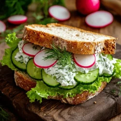 The success of cucumber salad sandwiches largely depends on the quality of the ingredients used. Let's take a closer look at the essential components that make this dish so special.