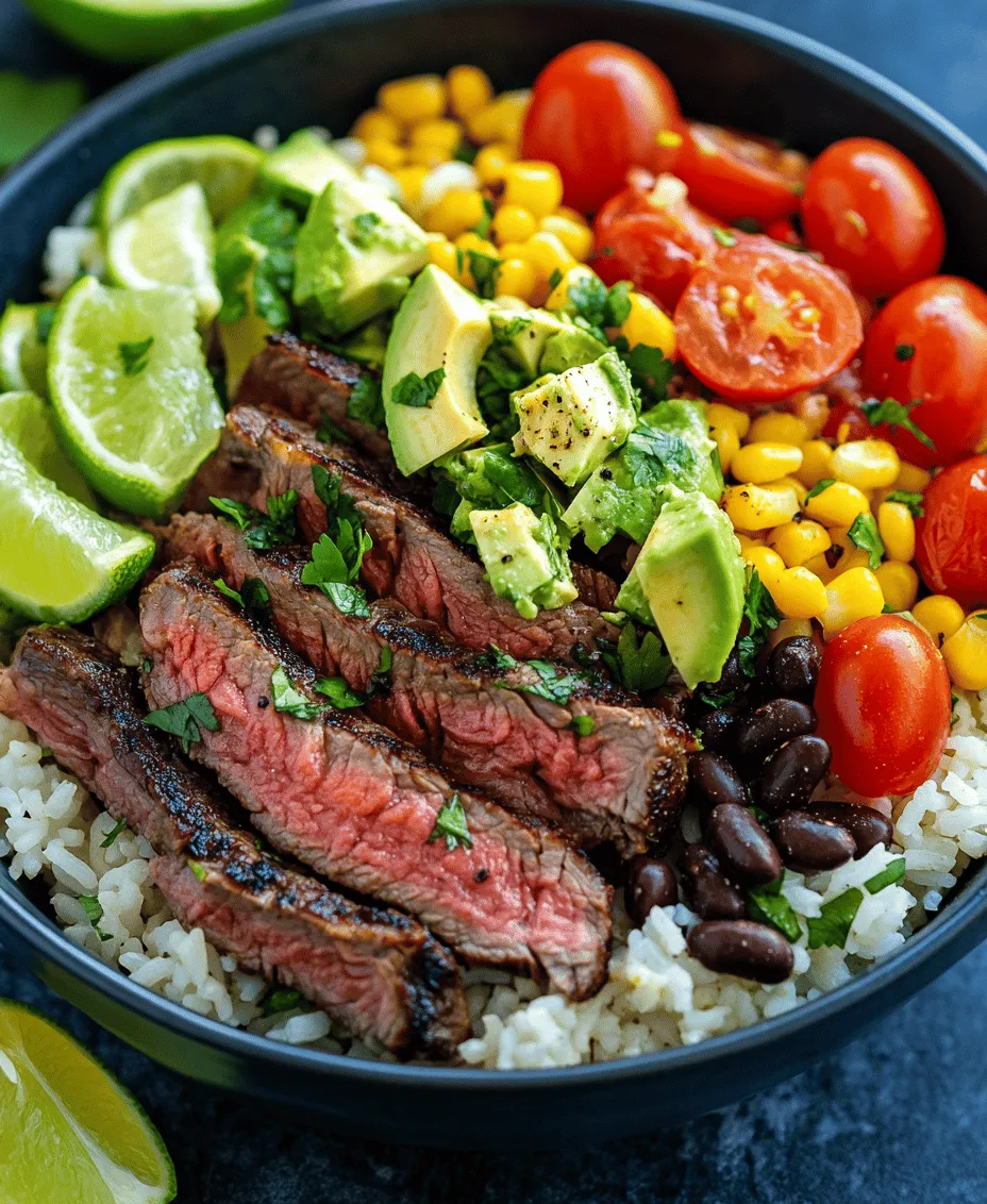 Cilantro Lime Steak and Rice Bowls have become a staple in modern cuisine, reflecting a delightful cross-cultural fusion that many people have come to love. The origins of steak bowls can be traced back to the influence of Mexican and Southwestern American flavors, where the use of fresh ingredients and bold spices reign supreme. This dish captures that spirit beautifully, showcasing a blend of flavors and textures that appeals to a wide range of palates.