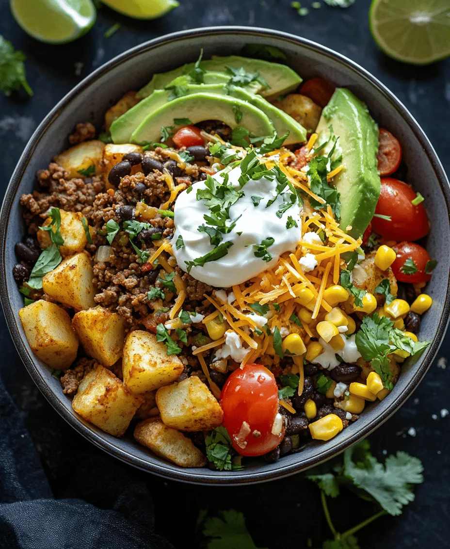 In today's fast-paced world, meal prep has become an essential strategy for maintaining a healthy diet while saving time and money. The concept of preparing meals in advance allows individuals to have nutritious options ready to go, reducing the temptation to grab unhealthy snacks or fast food during busy weekdays. One meal prep option that has been gaining popularity for its flavor, convenience, and nutrition is the Loaded Potato Taco Bowl. This dish combines the heartiness of potatoes with the zest of taco flavors, resulting in a satisfying meal that is perfect for any time of day.