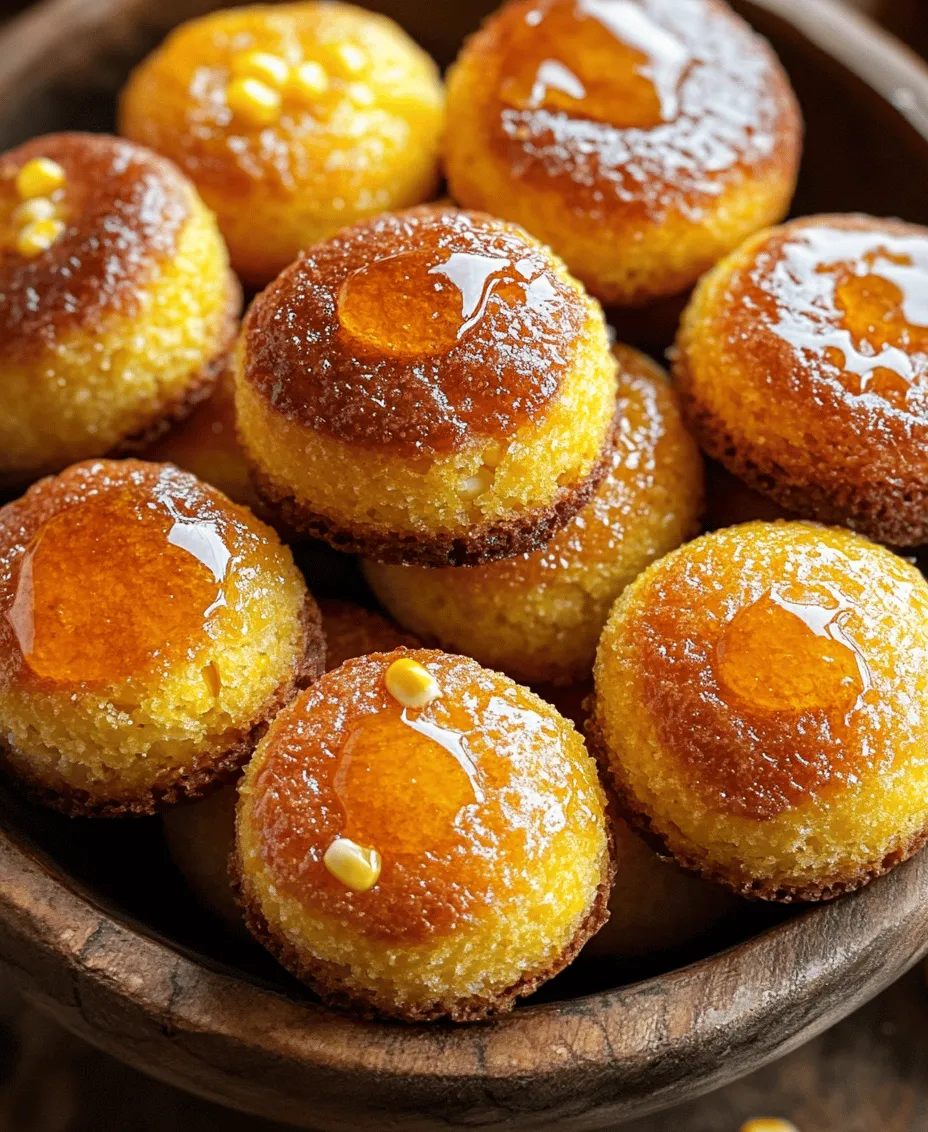 If you're looking for a snack that combines sweetness with savory goodness, look no further than Honey Butter Cornbread Poppers. These delightful mini treats are not only easy to make but also versatile enough to serve at various occasions—from casual family dinners to festive gatherings. The charm of cornbread, a staple in American cuisine, is elevated in this recipe, which melds the natural sweetness of honey with the rich creaminess of butter. The result is a batch of poppers that are golden on the outside, soft and moist on the inside, and bursting with flavor.