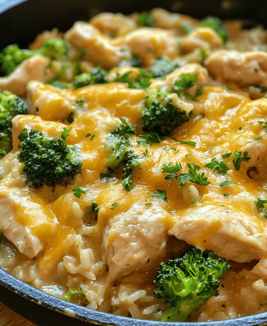 Welcome to the world of comfort food, where every bite brings warmth and satisfaction. Today, we’re diving into a delectable recipe that has quickly become a family favorite—Cheesy Chicken Broccoli Rice Delight. This dish is a perfect blend of tender chicken, vibrant broccoli, fluffy rice, and a creamy cheese sauce that encapsulates everything we love about home-cooked meals.