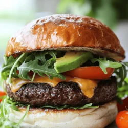 As summer approaches, the anticipation of backyard barbecues and gatherings fills the air with excitement. Among the many delights of outdoor cooking, the Backyard Bliss Burger stands out as the quintessential summer meal that promises to elevate any gathering. With its perfect combination of juicy beef, fresh toppings, and bold flavors, this burger is not just food; it’s an experience that brings family and friends together around the grill.