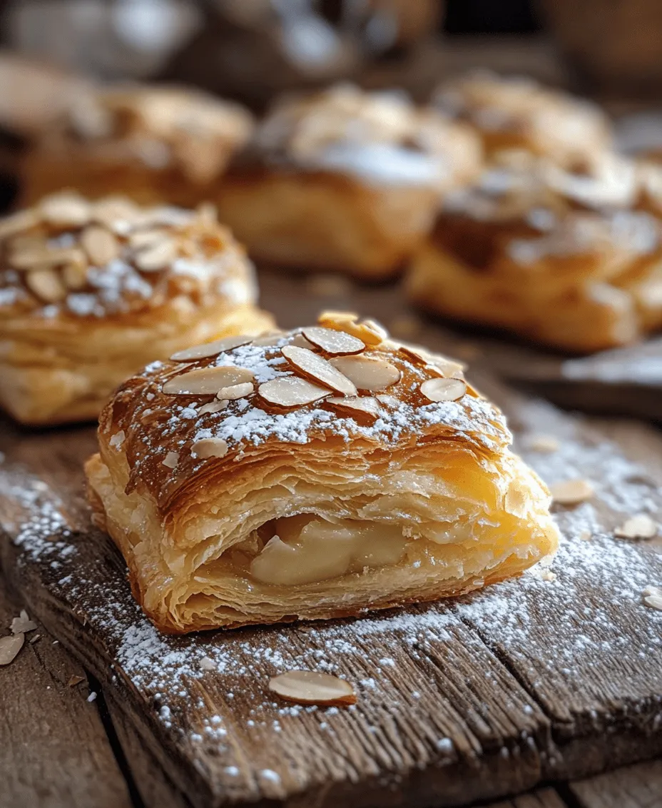 Flaky sweet almond pastries are a culinary delight that brings warmth and comfort into any kitchen. Their delicate layers, combined with a rich almond filling, create a treat that is both satisfying and indulgent. These pastries are perfect for any occasion, whether you're hosting a brunch, celebrating a special event, or simply craving a sweet snack. The joy of baking at home lies not only in the delicious results but also in the process itself—transforming simple ingredients into something extraordinary.