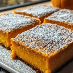 As the leaves begin to turn and the air becomes crisp, the culinary world shifts into high gear, showcasing the beloved flavors of fall. Among the most iconic autumnal ingredients is pumpkin, and what better way to celebrate this seasonal star than with a delightful Pumpkin Magic Custard Cake? This recipe has gained immense popularity for its unique texture and rich flavor, making it a perfect addition to holiday gatherings and cozy family dinners.