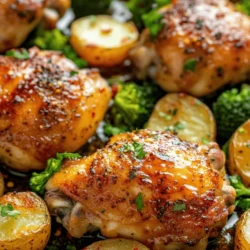 In the fast-paced world we live in, home cooking can sometimes feel like a daunting task, especially on busy weeknights. However, the growing trend of sheet pan meals is revolutionizing how we approach dinner. These one-pan wonders not only simplify preparation and cooking but also make cleanup a breeze. Among the myriad of sheet pan recipes, the Sheet Pan Honey Buff stands out as a deliciously effortless option that brings together succulent chicken, vibrant vegetables, and a mouthwatering marinade, all cooked to perfection in one pan.