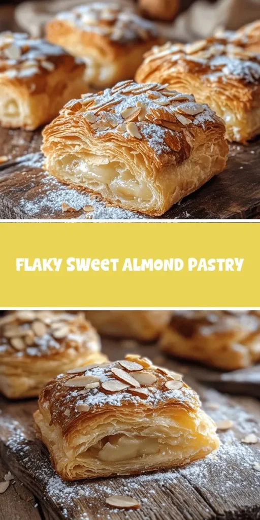 Create delicious flaky sweet almond pastries with this simple recipe that will impress your guests at any occasion. Experience the joy of baking as you layer your ingredients, creating a crispy exterior and a rich almond filling. From brunch gatherings to cozy evenings, these treats will be a hit! Gather your ingredients and follow easy steps to master this delightful pastry. Happy baking! #Baking #AlmondPastry #SweetTreats #RecipeIdeas #PastryLove #HomemadeDesserts