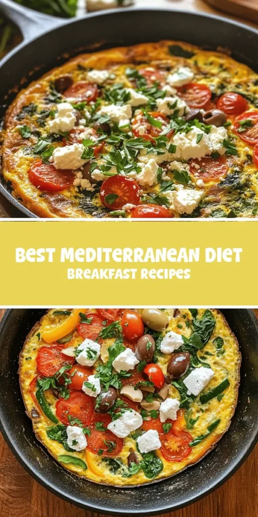 Discover the delightful Mediterranean Veggie Frittata with Feta and Olives, a dish that captures the essence of the Mediterranean diet! Packed with fresh veggies, creamy feta, and briny olives, this frittata is perfect for any meal, from brunch to dinner. Easy to prepare and bursting with flavor, it's a nutritious option that promotes well-being. Enjoy this versatile recipe and explore the vibrant world of Mediterranean cuisine! #Mediterranean #Frittata #HealthyEating #VeggieRecipes #BrunchIdeas #HealthyLifestyle #HomeCooking